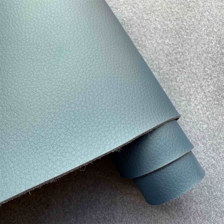 1.4mm DE-90 Texture PU Leather Synthetic Leather Fabric For Furniture Upholstery Sofa Car Seat suppliers