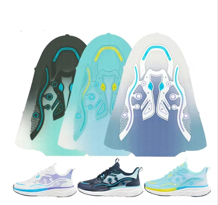 Breathable Semi Finished Sports Shoes Vamp Shoe Upper 3D Material Shoes Upper Sneakers Uppers