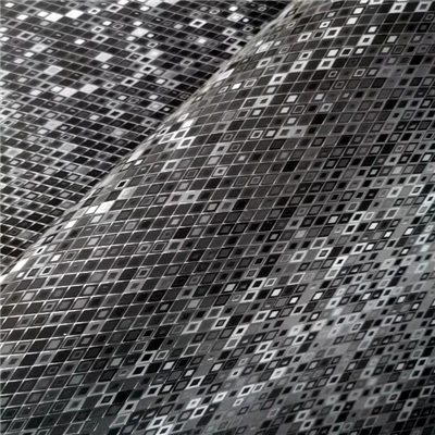 Nejnovější design lesku Měkký pocit ruky 100% PU syntetická kůže kopírovaná kůže z mikrovlákna